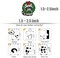 200PCS Cute Animal Stickers Pack for Kids – Waterproof Kawaii Vinyl Stickers for Water Bottles, Laptops, Guitars, Scrapbooking & Classroom Rewards